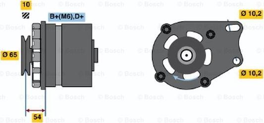 BOSCH 9 120 144 241 - Laturi inparts.fi