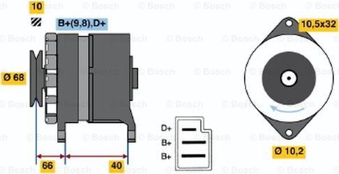 BOSCH 9 120 144 288 - Laturi inparts.fi