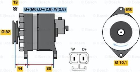 BOSCH 9 120 334 642 - Laturi inparts.fi