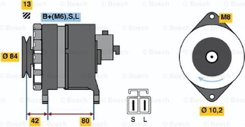 BOSCH 6 033 GB4 016 - Laturi inparts.fi