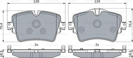 BOSCH 0 986 494 940 - Jarrupala, levyjarru inparts.fi