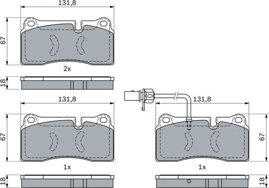 BOSCH 0 986 494 956 - Jarrupala, levyjarru inparts.fi