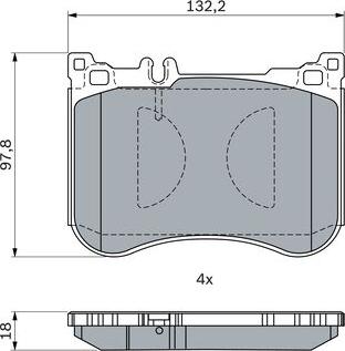 BOSCH 0 986 494 968 - Jarrupala, levyjarru inparts.fi