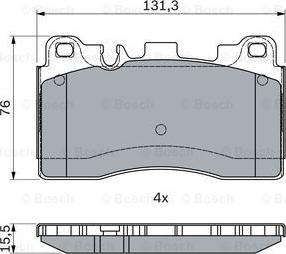 BOSCH 0 986 494 989 - Jarrupala, levyjarru inparts.fi