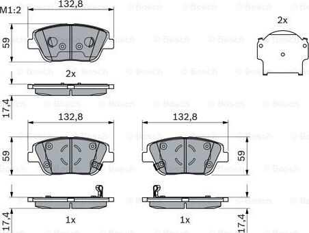 BOSCH 0 986 494 984 - Jarrupala, levyjarru inparts.fi