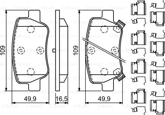 BOSCH 0 986 494 933 - Jarrupala, levyjarru inparts.fi