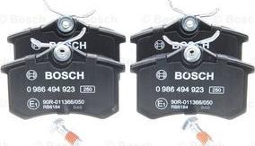 BOSCH 0 986 494 923 - Jarrupala, levyjarru inparts.fi