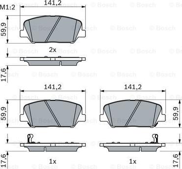 BOSCH 0 986 494 979 - Jarrupala, levyjarru inparts.fi