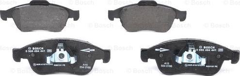 BOSCH 0 986 494 441 - Jarrupala, levyjarru inparts.fi