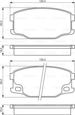 BOSCH 0 986 494 442 - Jarrupala, levyjarru inparts.fi