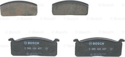 BOSCH 0 986 494 457 - Jarrupala, levyjarru inparts.fi