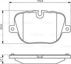 BOSCH 0 986 494 409 - Jarrupala, levyjarru inparts.fi