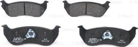 BOSCH 0 986 494 419 - Jarrupala, levyjarru inparts.fi