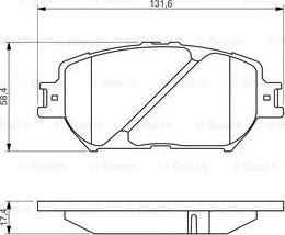 BOSCH 0 986 494 418 - Jarrupala, levyjarru inparts.fi