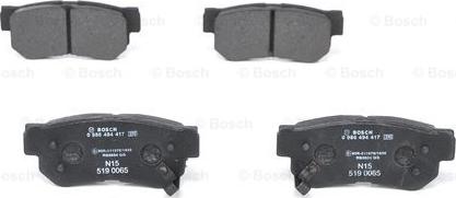 BOSCH 0 986 494 417 - Jarrupala, levyjarru inparts.fi