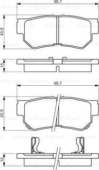 BOSCH 0 986 494 417 - Jarrupala, levyjarru inparts.fi