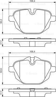 BOSCH 0 986 494 432 - Jarrupala, levyjarru inparts.fi