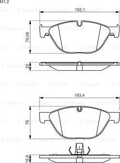 BOSCH 0 986 494 429 - Jarrupala, levyjarru inparts.fi