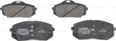 BOSCH 0 986 494 422 - Jarrupala, levyjarru inparts.fi