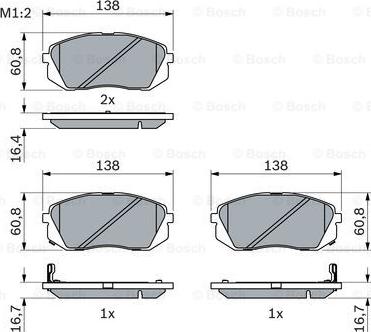 BOSCH 0 986 494 422 - Jarrupala, levyjarru inparts.fi