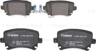 BOSCH 0 986 494 595 - Jarrupala, levyjarru inparts.fi