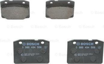 BOSCH 0 986 494 568 - Jarrupala, levyjarru inparts.fi