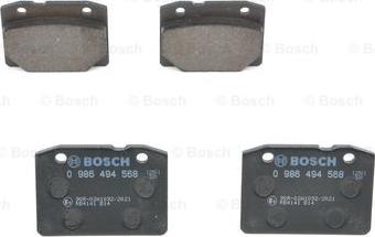 BOSCH 0 986 494 568 - Jarrupala, levyjarru inparts.fi