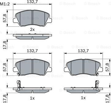 BOSCH 0 986 494 563 - Jarrupala, levyjarru inparts.fi