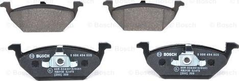 BOSCH 0 986 494 505 - Jarrupala, levyjarru inparts.fi