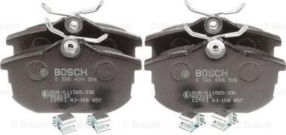 BOSCH 0 986 494 506 - Jarrupala, levyjarru inparts.fi