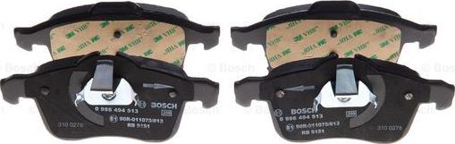 BOSCH 0 986 494 513 - Jarrupala, levyjarru inparts.fi