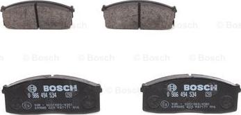 BOSCH 0 986 494 534 - Jarrupala, levyjarru inparts.fi