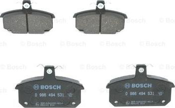 BOSCH 0 986 494 531 - Jarrupala, levyjarru inparts.fi