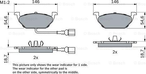 BOSCH 0 986 494 524 - Jarrupala, levyjarru inparts.fi