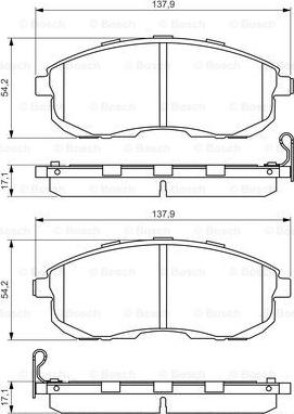 BOSCH 0 986 494 572 - Jarrupala, levyjarru inparts.fi