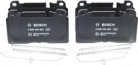 BOSCH 0 986 494 694 - Jarrupala, levyjarru inparts.fi