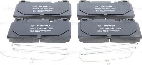 BOSCH 0 986 494 694 - Jarrupala, levyjarru inparts.fi