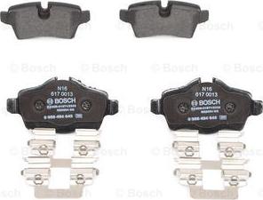 BOSCH 0 986 494 645 - Jarrupala, levyjarru inparts.fi