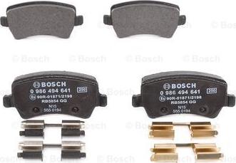 BOSCH 0 986 494 641 - Jarrupala, levyjarru inparts.fi