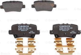 BOSCH 0 986 494 642 - Jarrupala, levyjarru inparts.fi