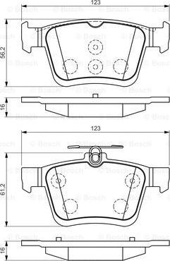 BOSCH 0 986 494 659 - Jarrupala, levyjarru inparts.fi