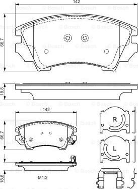 BOSCH 0 986 494 609 - Jarrupala, levyjarru inparts.fi