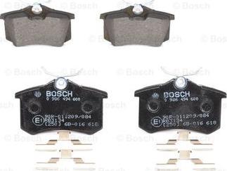 BOSCH 0 986 494 600 - Jarrupala, levyjarru inparts.fi