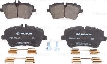 BOSCH 0 986 494 607 - Jarrupala, levyjarru inparts.fi