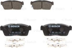 BOSCH 0 986 494 618 - Jarrupala, levyjarru inparts.fi