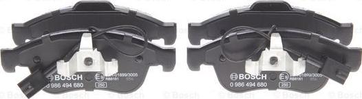 BOSCH 0 986 494 680 - Jarrupala, levyjarru inparts.fi