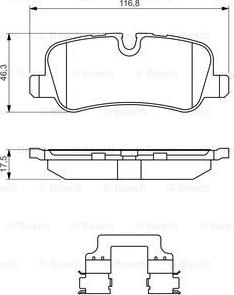 BOSCH 0 986 494 636 - Jarrupala, levyjarru inparts.fi