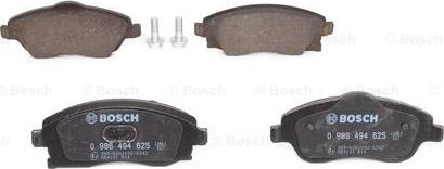 BOSCH 0 986 494 625 - Jarrupala, levyjarru inparts.fi