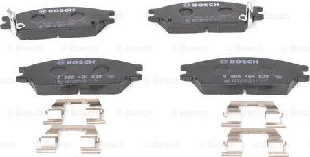 BOSCH 0 986 494 620 - Jarrupala, levyjarru inparts.fi