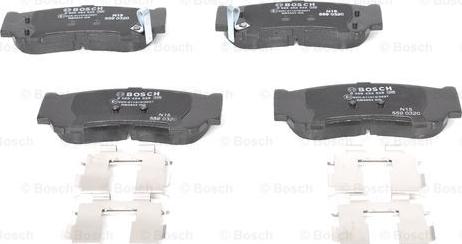 BOSCH 0 986 494 628 - Jarrupala, levyjarru inparts.fi